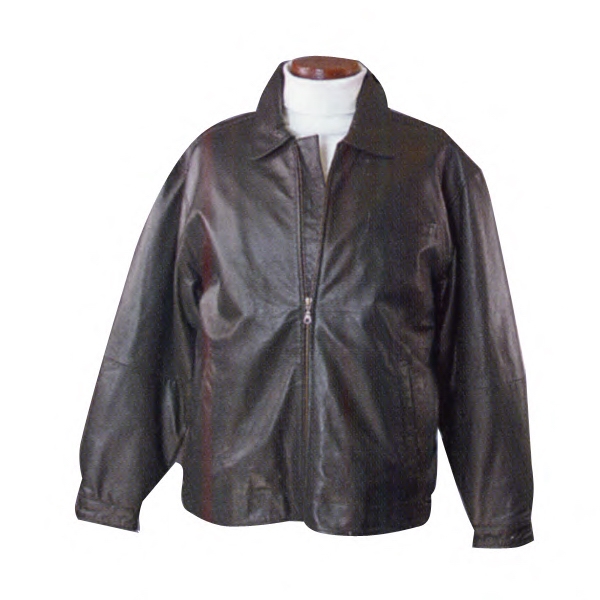 Mens Black Sheep Leather Jacket – MAK Leather