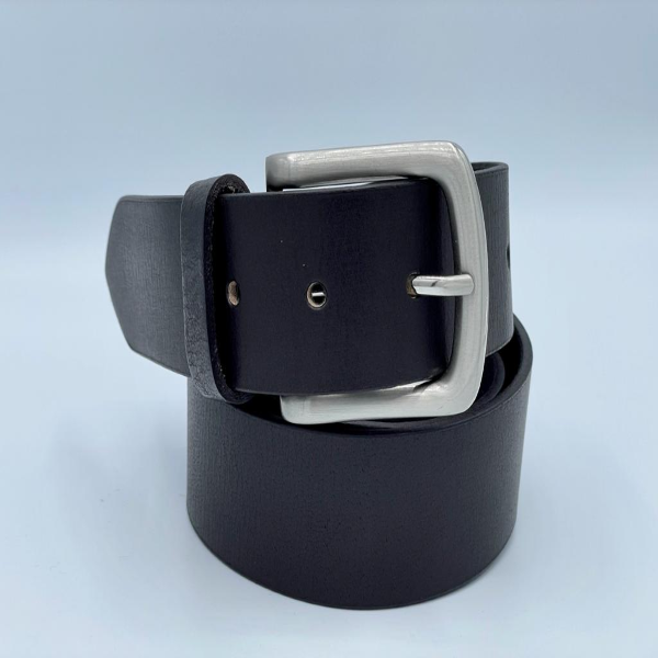 Black Leather Belt – MAK Leather