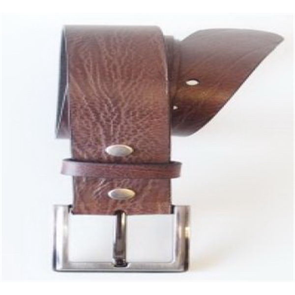 Handsome Burnished Leather Belt – MAK Leather