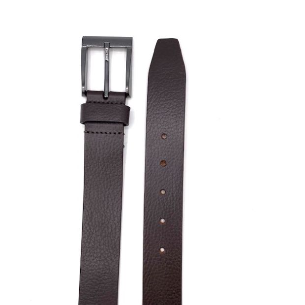 Leather Belt In Brown Color – MAK Leather