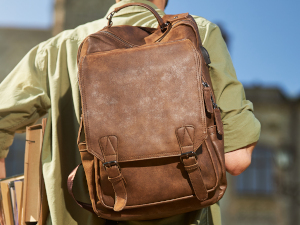 leather backpacks